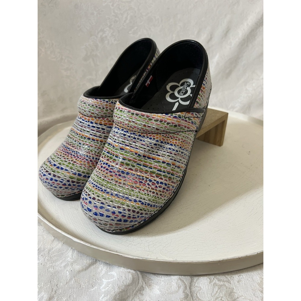 Sanita Women's Professional Clog Womens Size 36/ 5.5 6 Multicolor 02450030